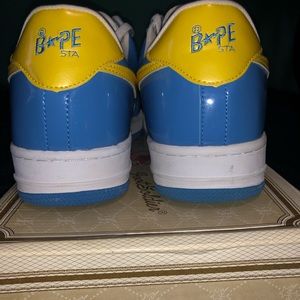 bapesta yellow blue